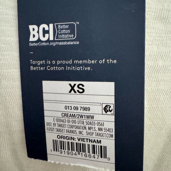 NWT Universal Thread Sleeveless Cotton Dress in Cream Size XS - Picture 6 of 6